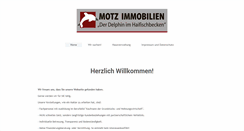 Desktop Screenshot of motz-immobilien.de